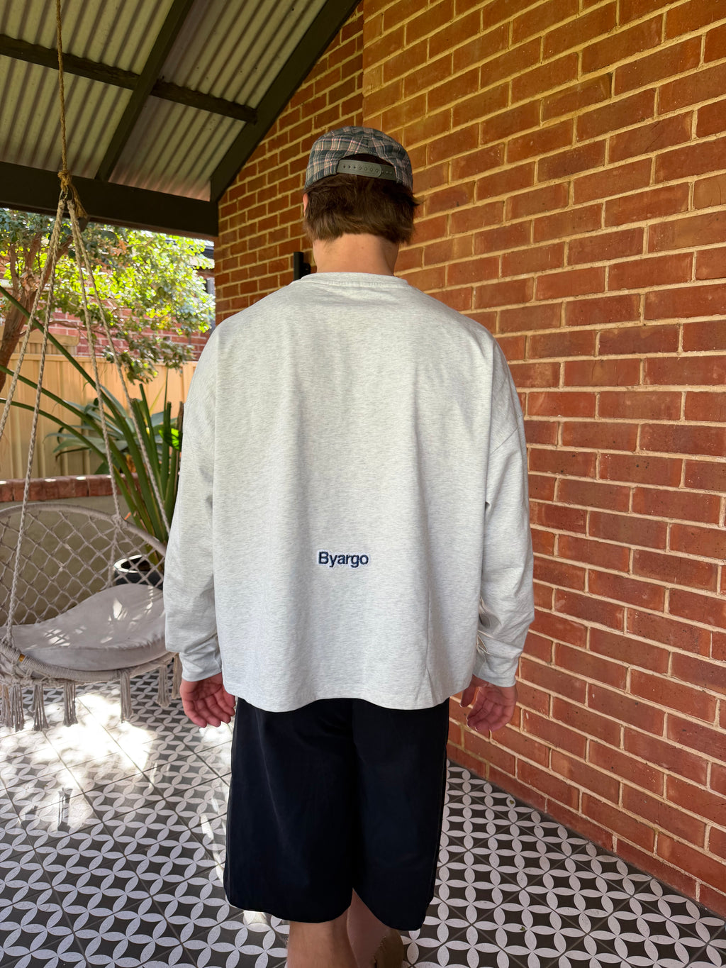 Grey Long Sleeve Tee
