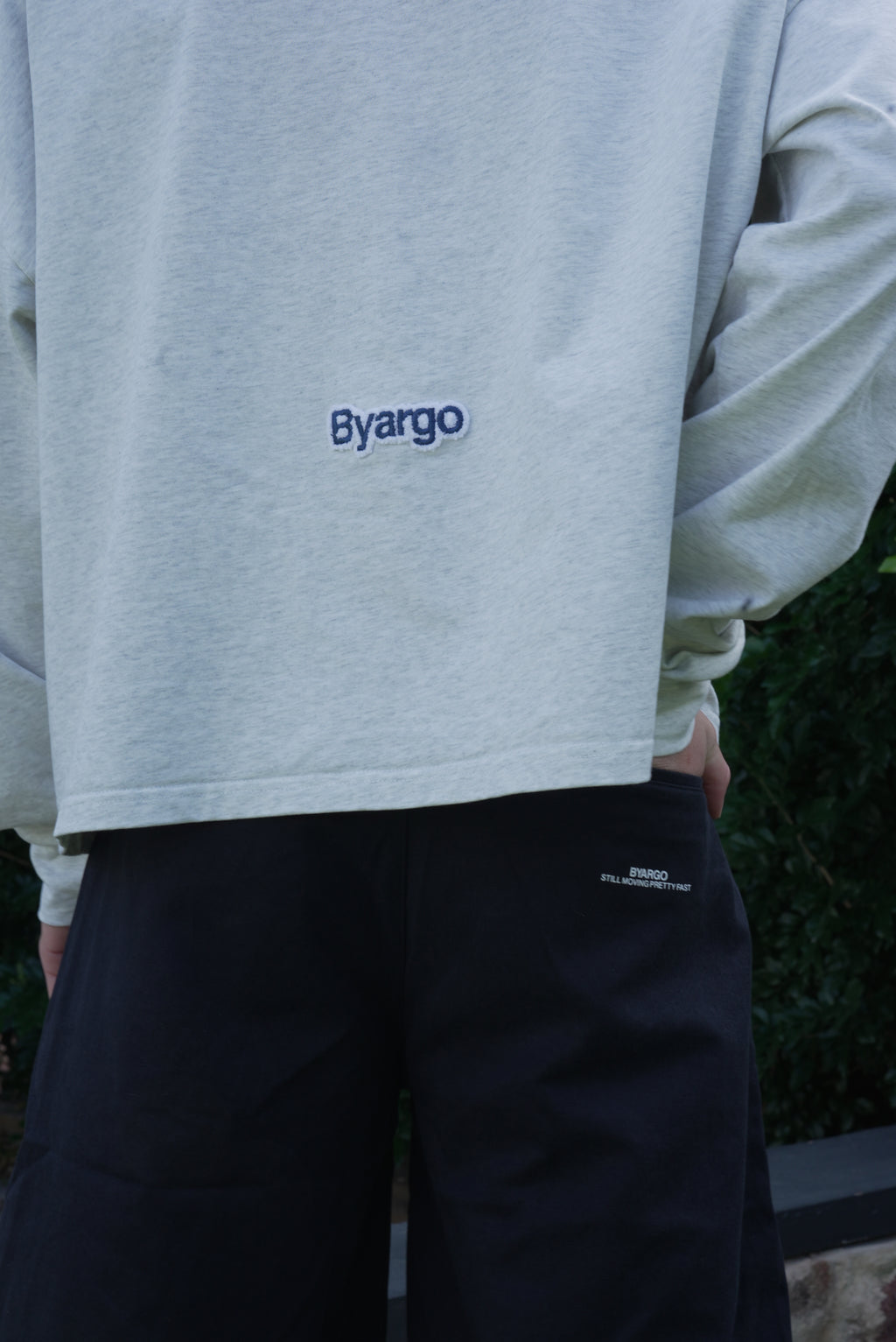 Grey Long Sleeve Tee