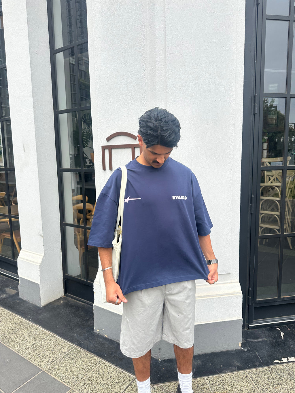 Staple Tee – Navy