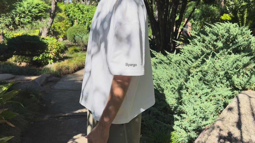 Byargo Blank Tee – White