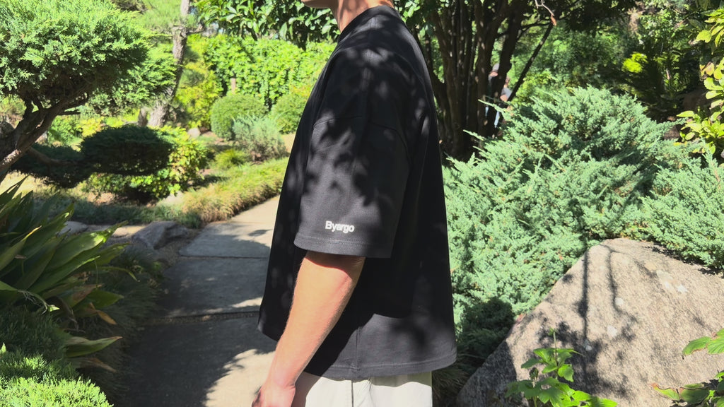 Byargo Blank Tee – Black